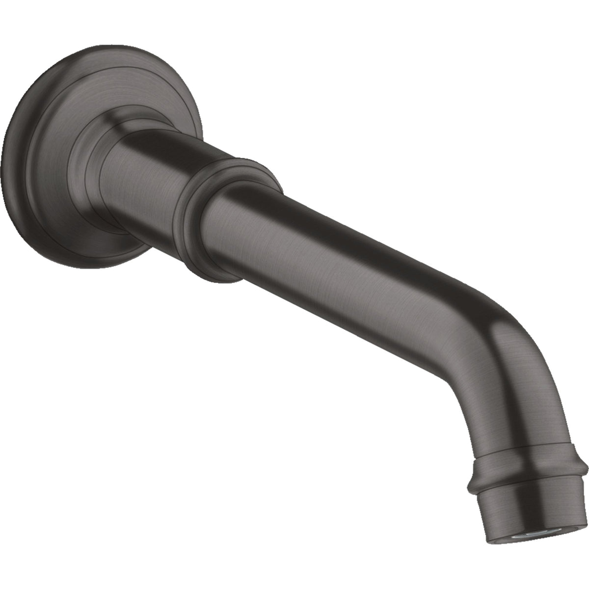 AXOR-Montreux-Bath-spout-Brushed-Black-Chrome-16541340