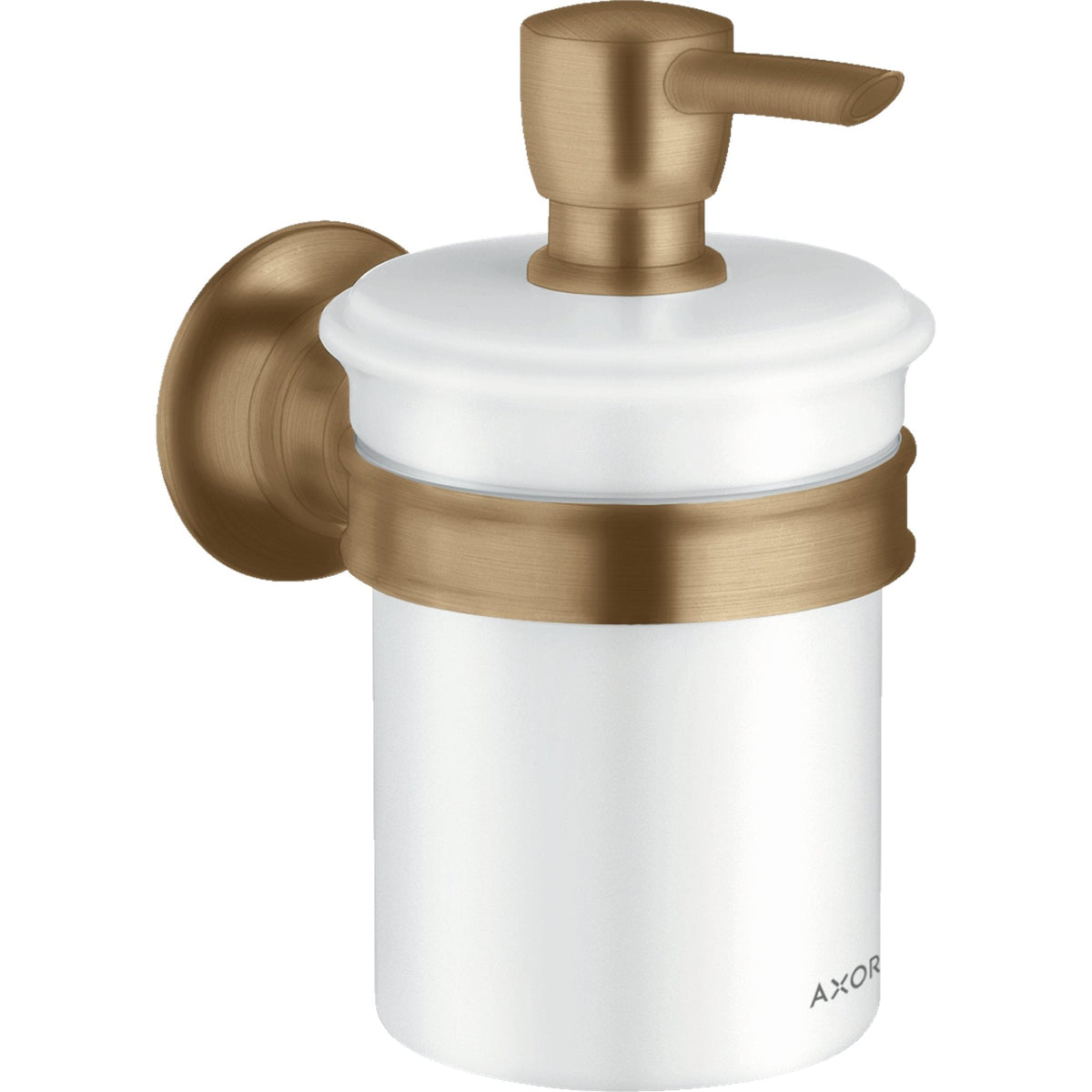 AXOR-Montreux-Liquid-soap-dispenser-Brushed-Bronze-42019140