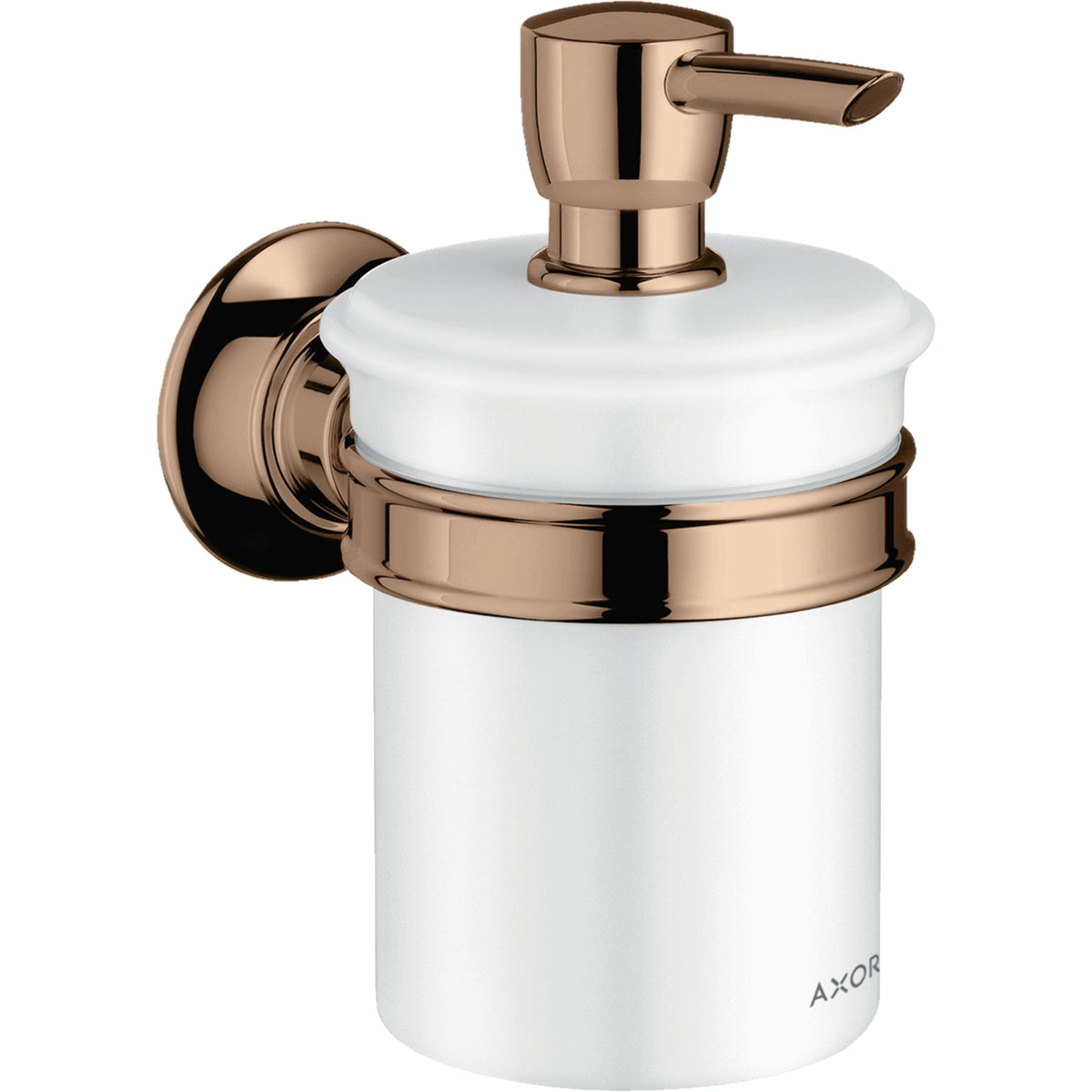 AXOR-Montreux-Liquid-soap-dispenser-Polished-Red-Gold-42019300