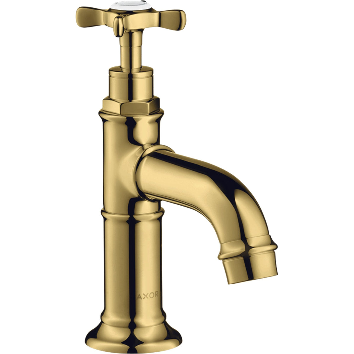 AXOR-Montreux-Pillar-tap-50-with-lever-handle-without-waste-set-Polished-Gold-Optic-16530990