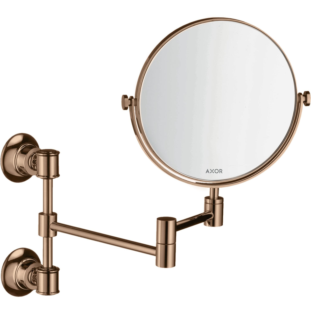 AXOR-Montreux-Shaving-mirror-Polished-Red-Gold-42090300