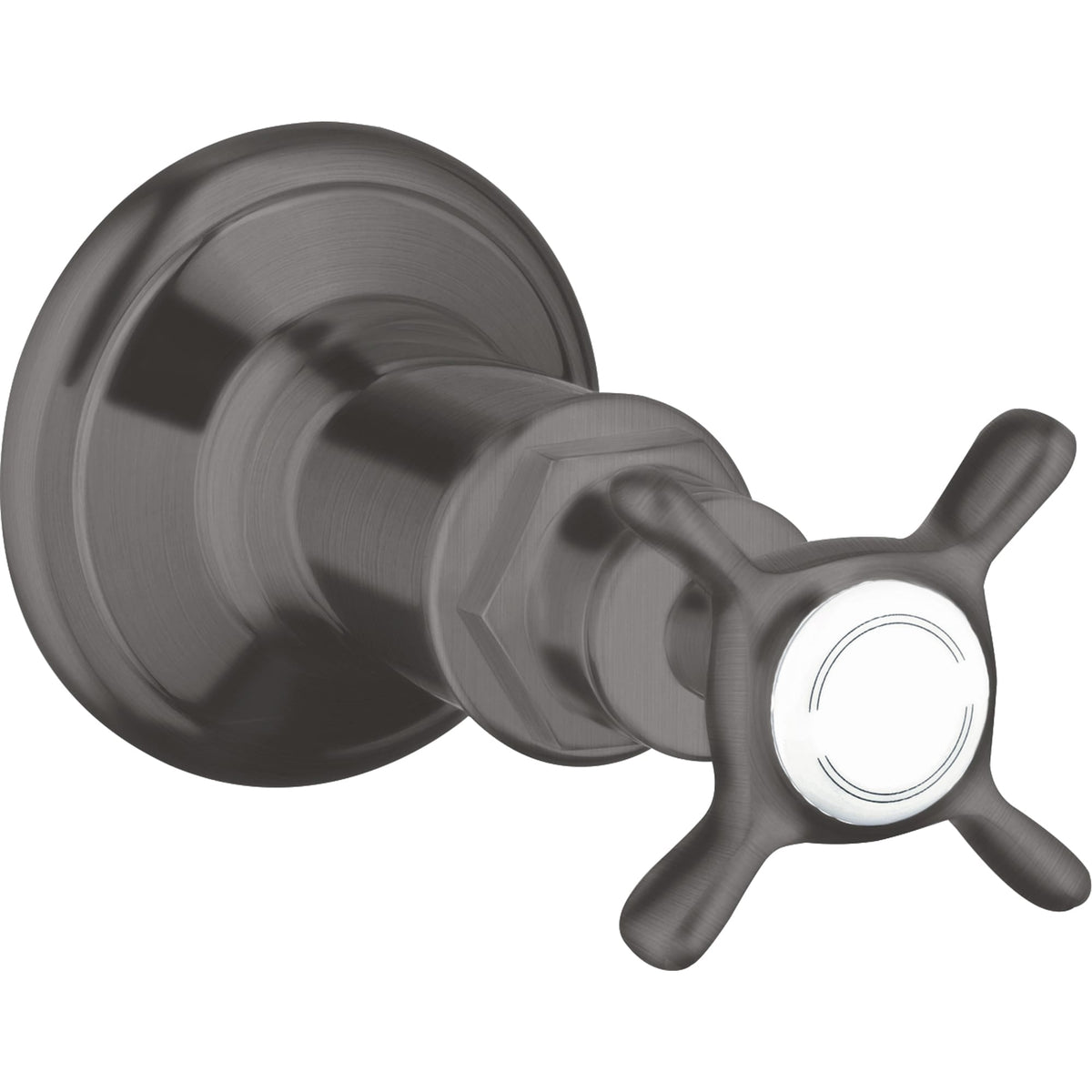 נקודת יציאת מים מהקיר עם ברז סגירה אקסור AXOR Montreux Shut-off valve for concealed installation with lever handle