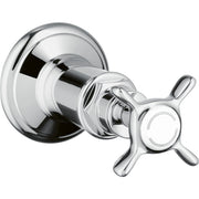 כיסוי חיצוני לאינטרפוץ 2 דרך אקסור AXOR Montreux Shut-off valve for concealed installation with cross handle
