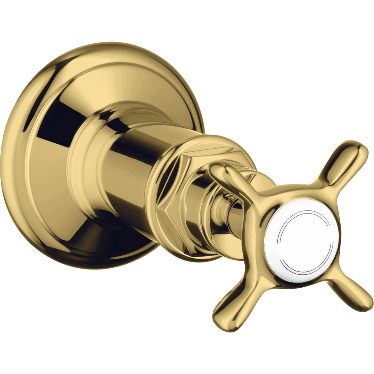 נקודת יציאת מים מהקיר עם ברז סגירה אקסור AXOR Montreux Shut-off valve for concealed installation with lever handle
