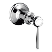 AXOR Montreux Shut off valve for concealed installation with lever handle Chrome 16872000