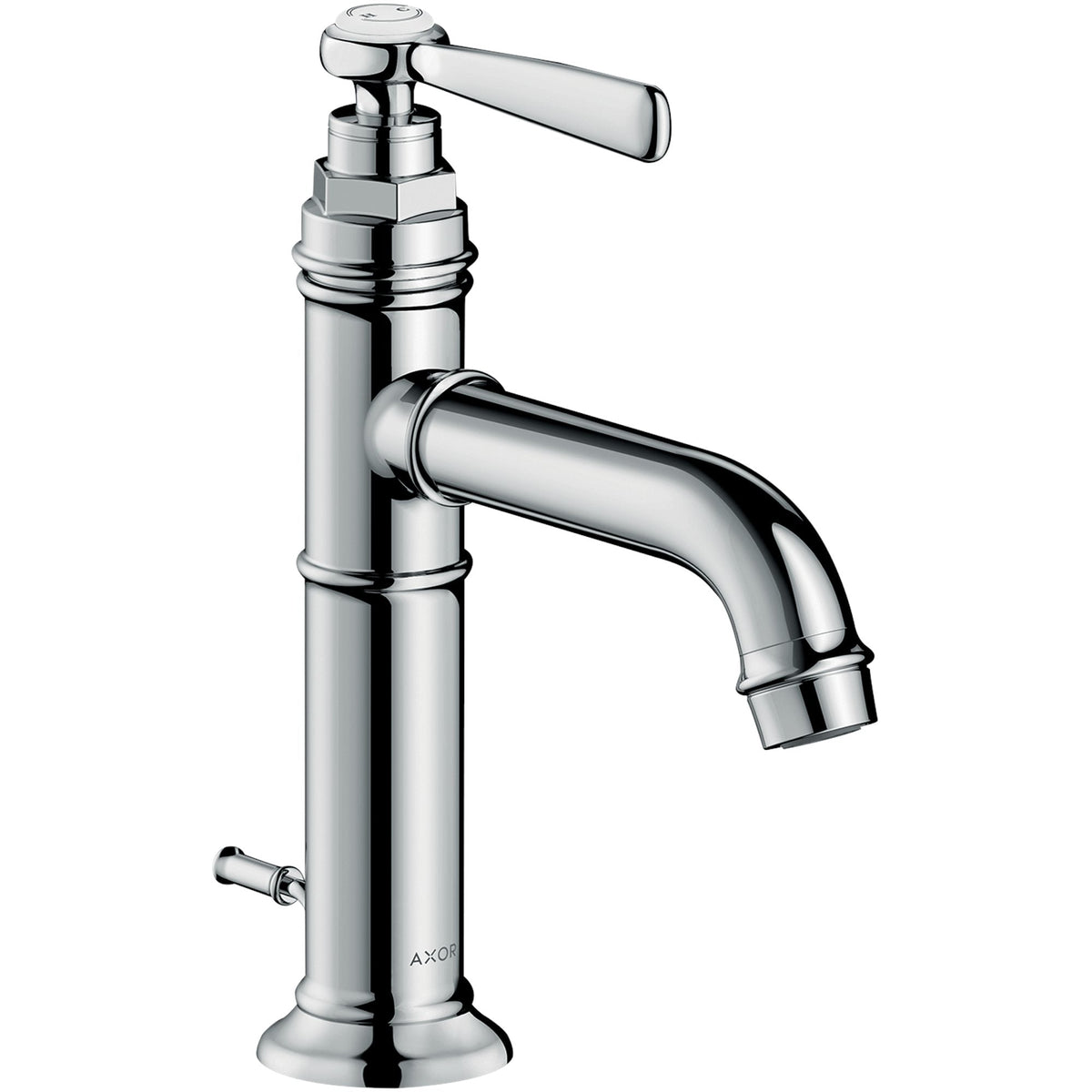 AXOR-Montreux-Single-lever-basin-mixer-100-with-lever-handle-and-pop-up-waste-set-Chrome-16515000