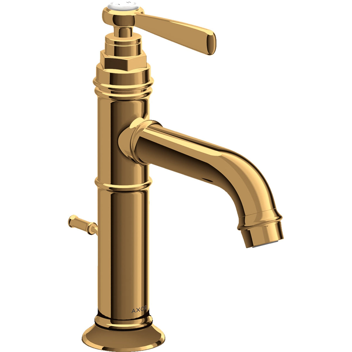 AXOR-Montreux-Single-lever-basin-mixer-100-with-lever-handle-and-pop-up-waste-set-Polished-Gold-Optic-16515990