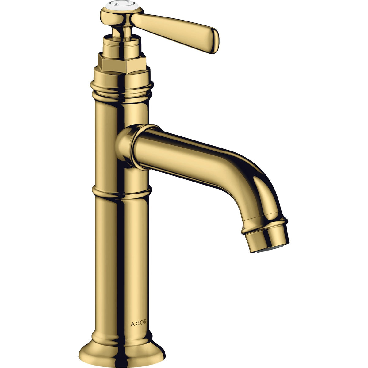 AXOR-Montreux-Single-lever-basin-mixer-100-with-lever-handle-and-waste-set-Polished-Gold-Optic-16516990