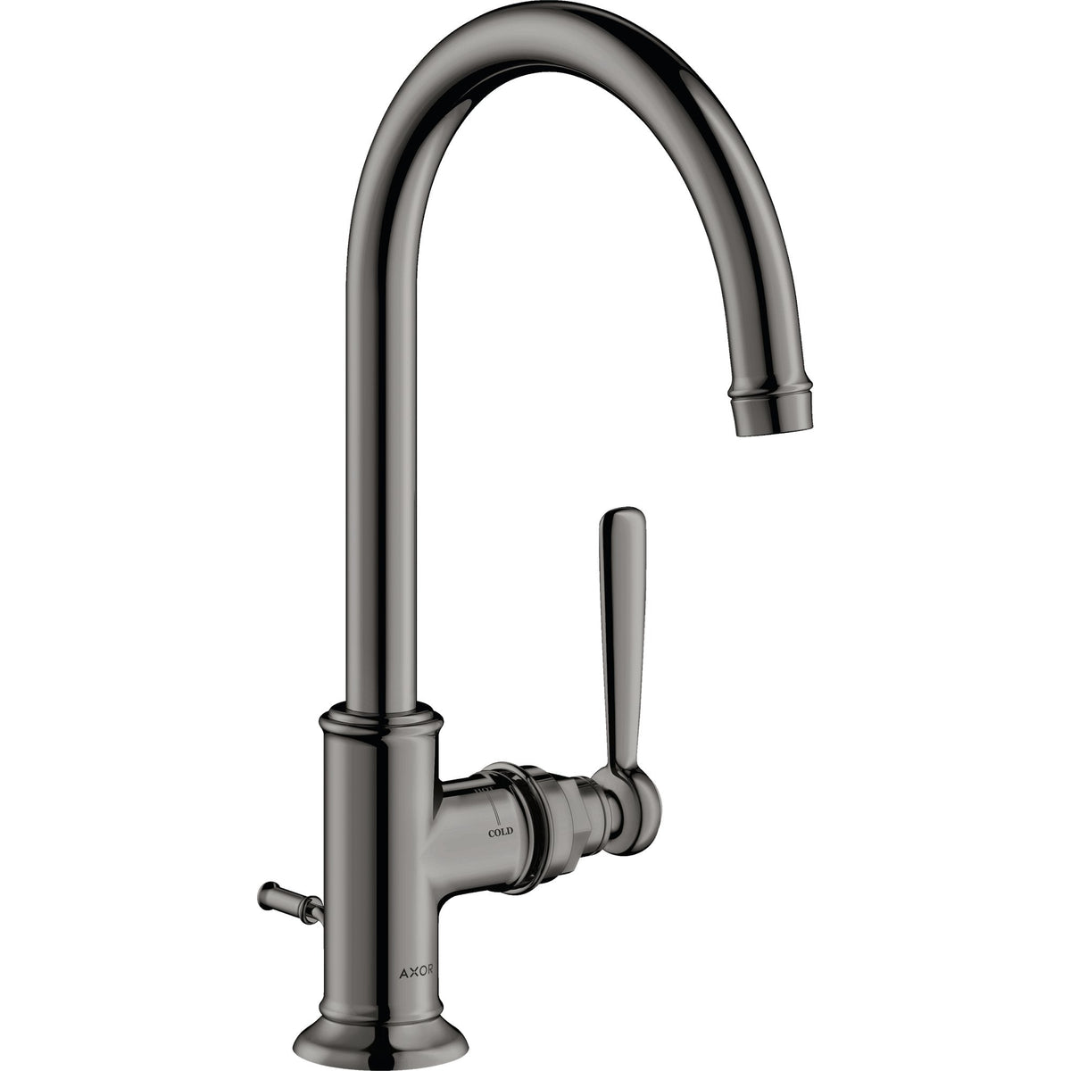AXOR-Montreux-Single-lever-basin-mixer-210-with-lever-handle-and-pop-up-waste-set-Polished-Black-Chrome-16517330
