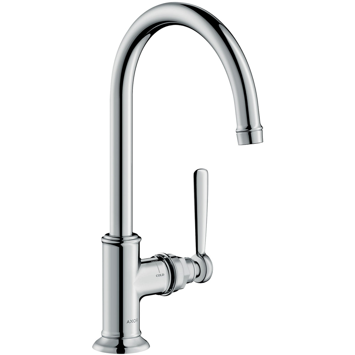 AXOR-Montreux-Single-lever-basin-mixer-210-with-lever-handle-with-waste-set-Chrome-16518000