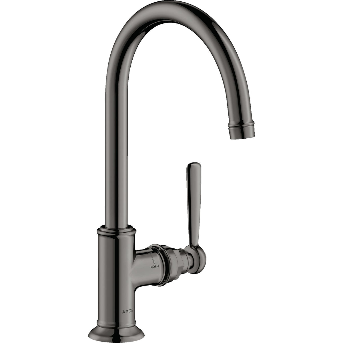 AXOR-Montreux-Single-lever-basin-mixer-210-with-lever-handle-with-waste-set-Polished-Black-Chrome-16518330