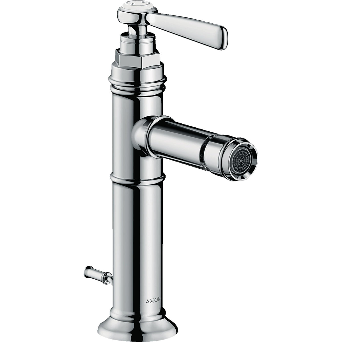 AXOR-Montreux-Single-lever-bidet-mixer-with-lever-handle-and-pop-up-waste-set-Polished-Chrome-16526020