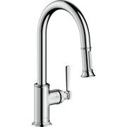 AXOR-Montreux-Single-lever-kitchen-mixer-180-with-pull-out-spray-Chrome-16581000
