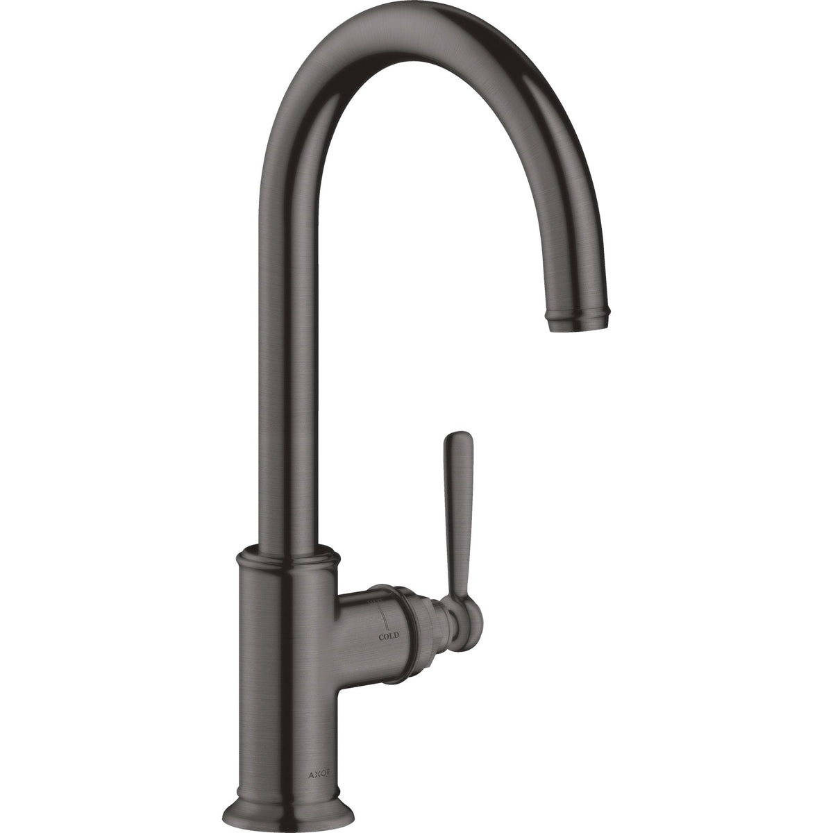 AXOR-Montreux-Single-lever-kitchen-mixer-260-with-swivel-spout-Brushed-Black-Chrome-16580340