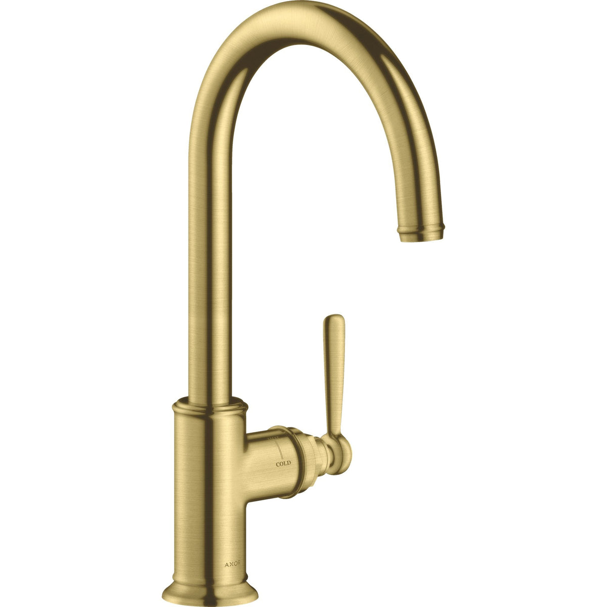 AXOR-Montreux-Single-lever-kitchen-mixer-260-with-swivel-spout-Brushed-Brass-16580950