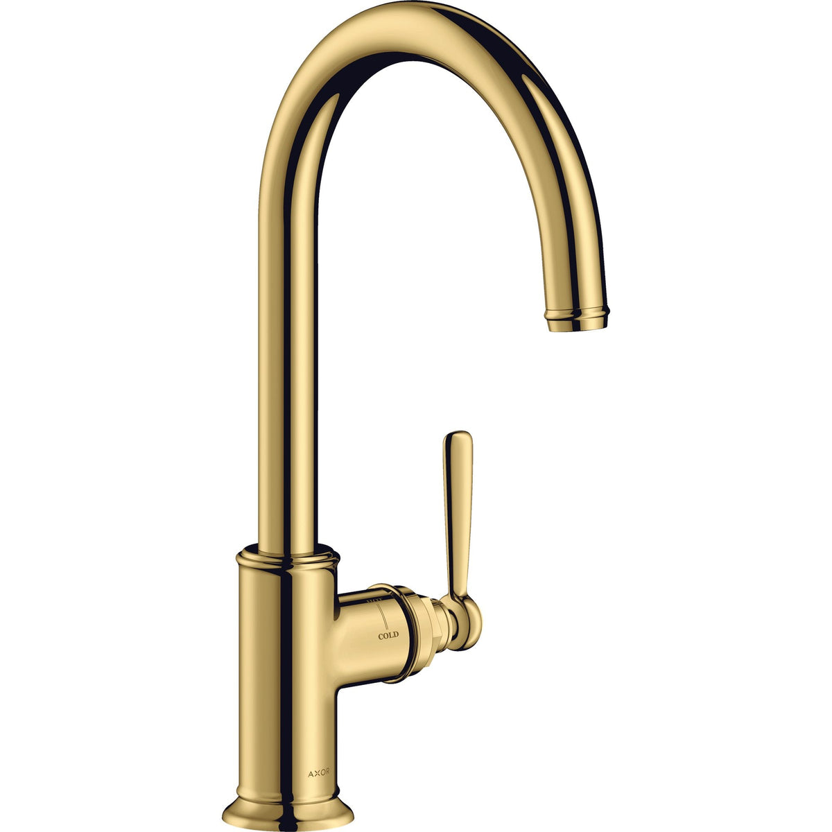 AXOR-Montreux-Single-lever-kitchen-mixer-260-with-swivel-spout-Polished-Gold-Optic-16580990