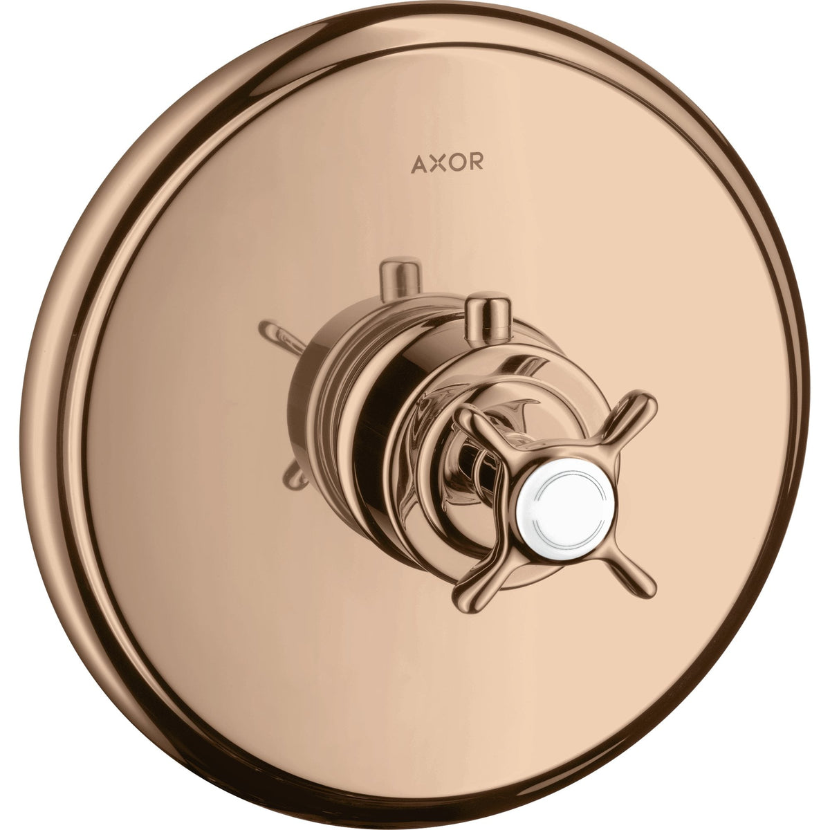 AXOR-Montreux-Thermostat-HighFlow-for-concealed-installation-with-cross-handle-Polished-Red-Gold-16815300