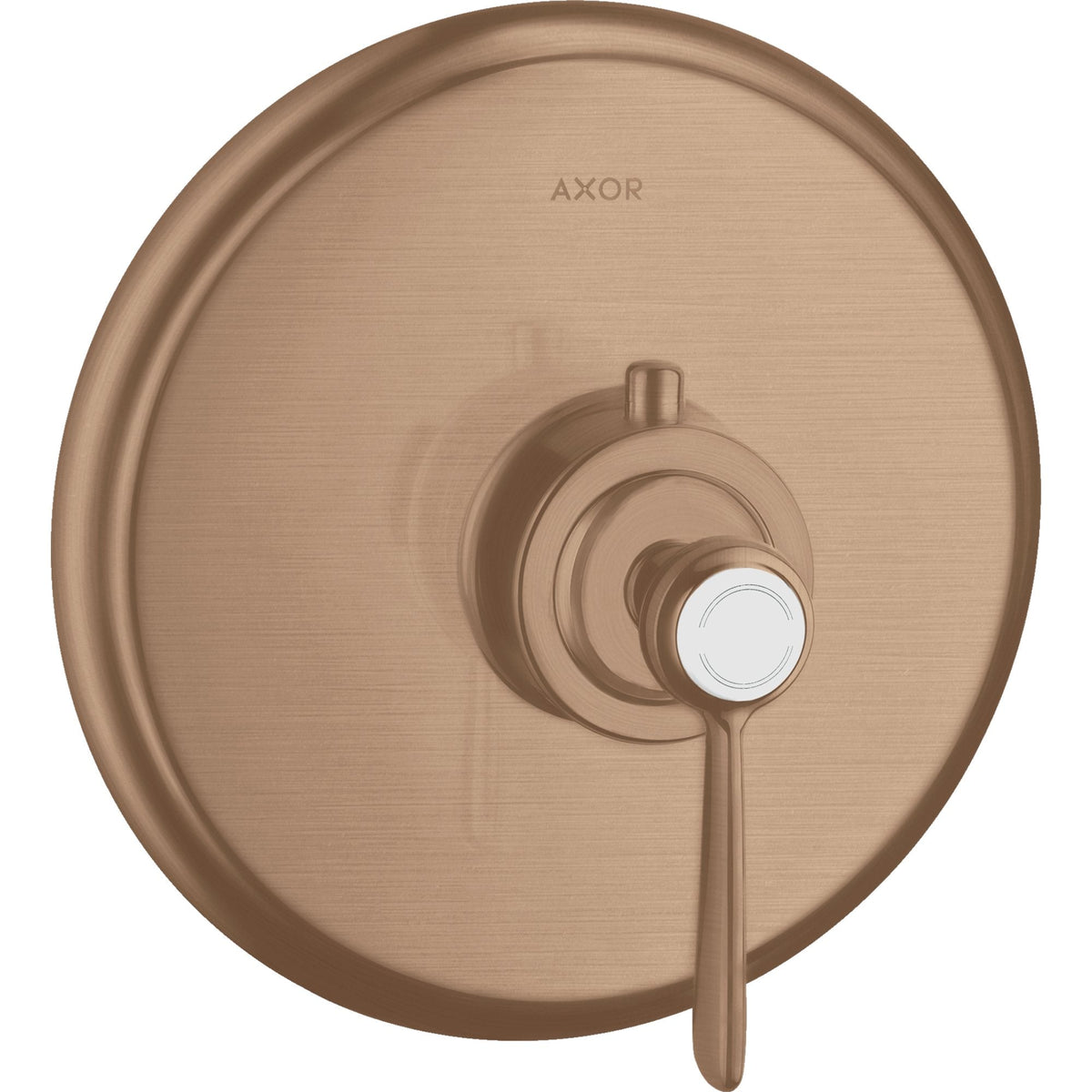 AXOR-Montreux-Thermostat-HighFlow-for-concealed-installation-with-lever-handle-Brushed-Red-Gold-16824310