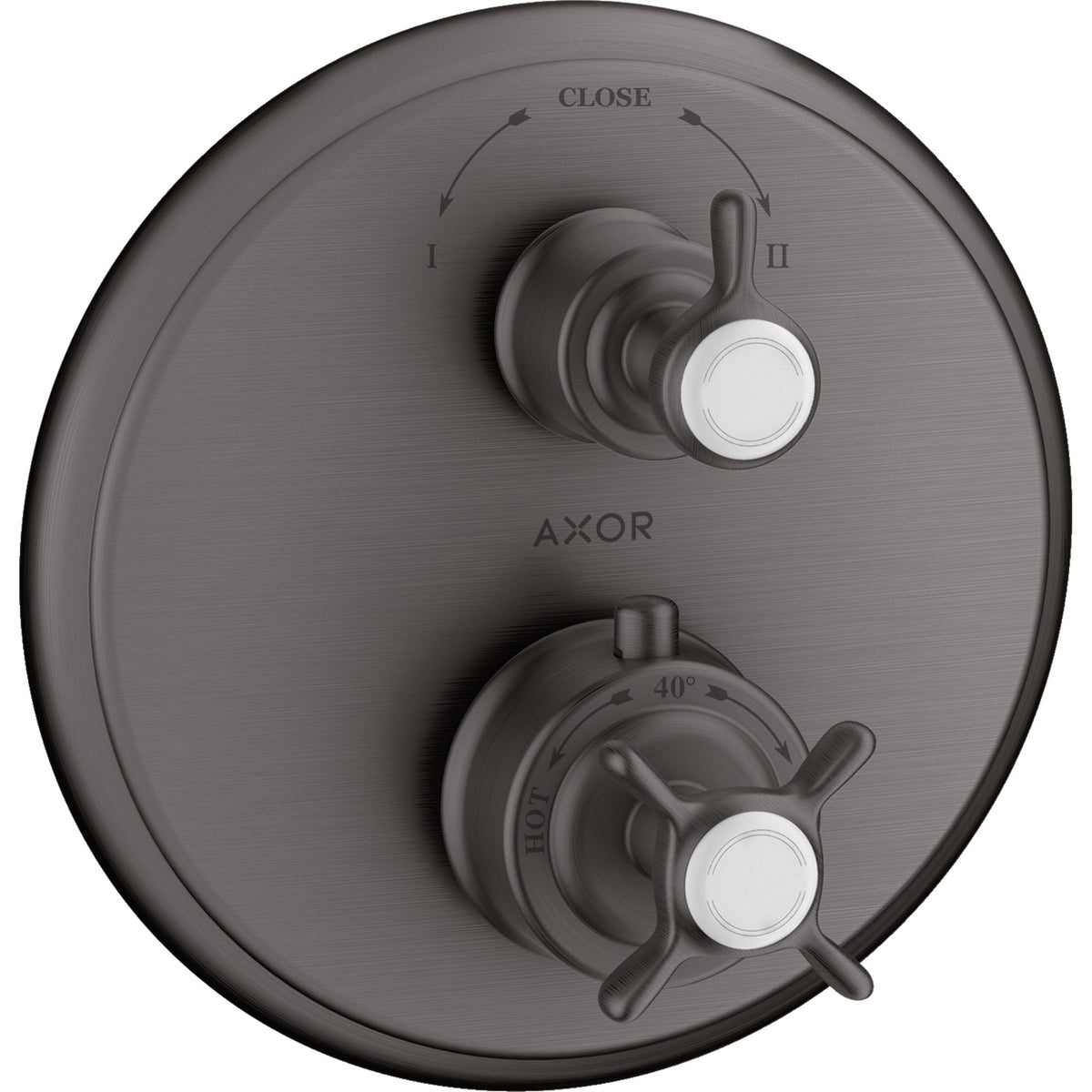 AXOR-Montreux-Thermostat-for-concealed-installation-with-cross-handle-and-shut-off-diverter-valve-Brushed-Black-Chrome-16820340