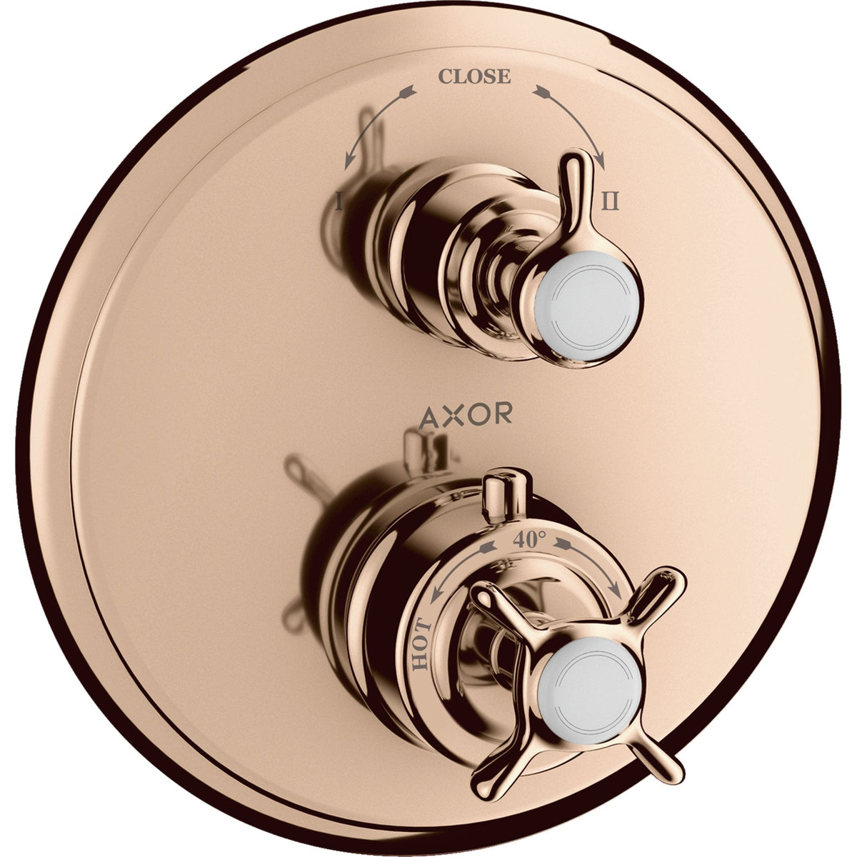 AXOR-Montreux-Thermostat-for-concealed-installation-with-cross-handle-and-shut-off-diverter-valve-Polished-Red-Gold-16820300