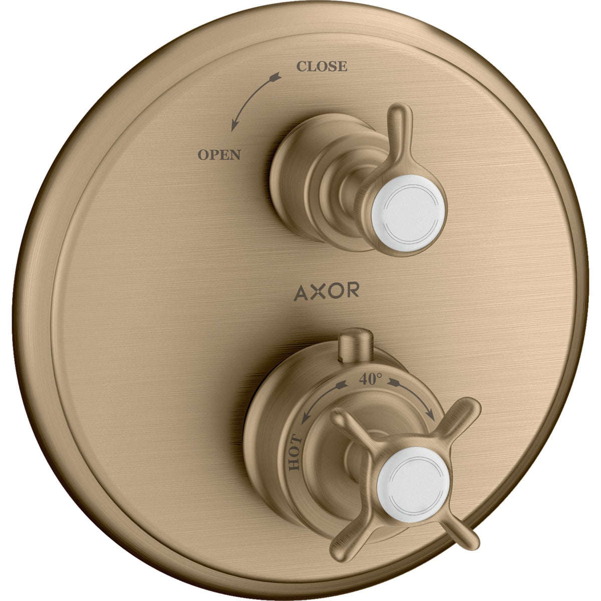 AXOR-Montreux-Thermostat-for-concealed-installation-with-cross-handle-and-shut-off-valve-Brushed-Bronze-16800140
