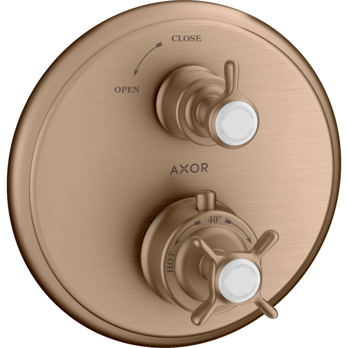 AXOR-Montreux-Thermostat-for-concealed-installation-with-cross-handle-and-shut-off-valve-Brushed-Red-Gold-16800310