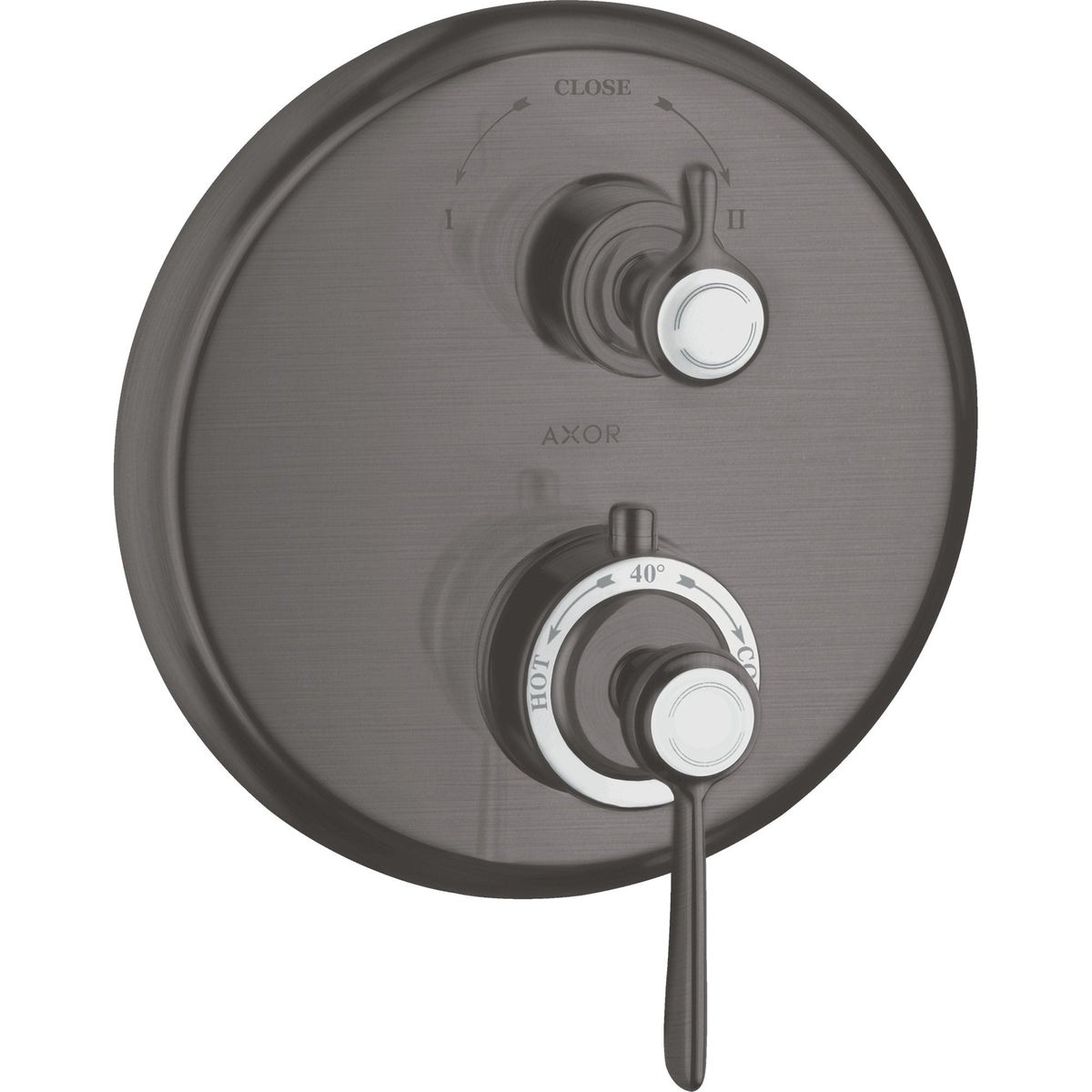 AXOR-Montreux-Thermostat-for-concealed-installation-with-lever-landle-and-shut-off-diverter-valve-Brushed-Black-Chrome-16821340