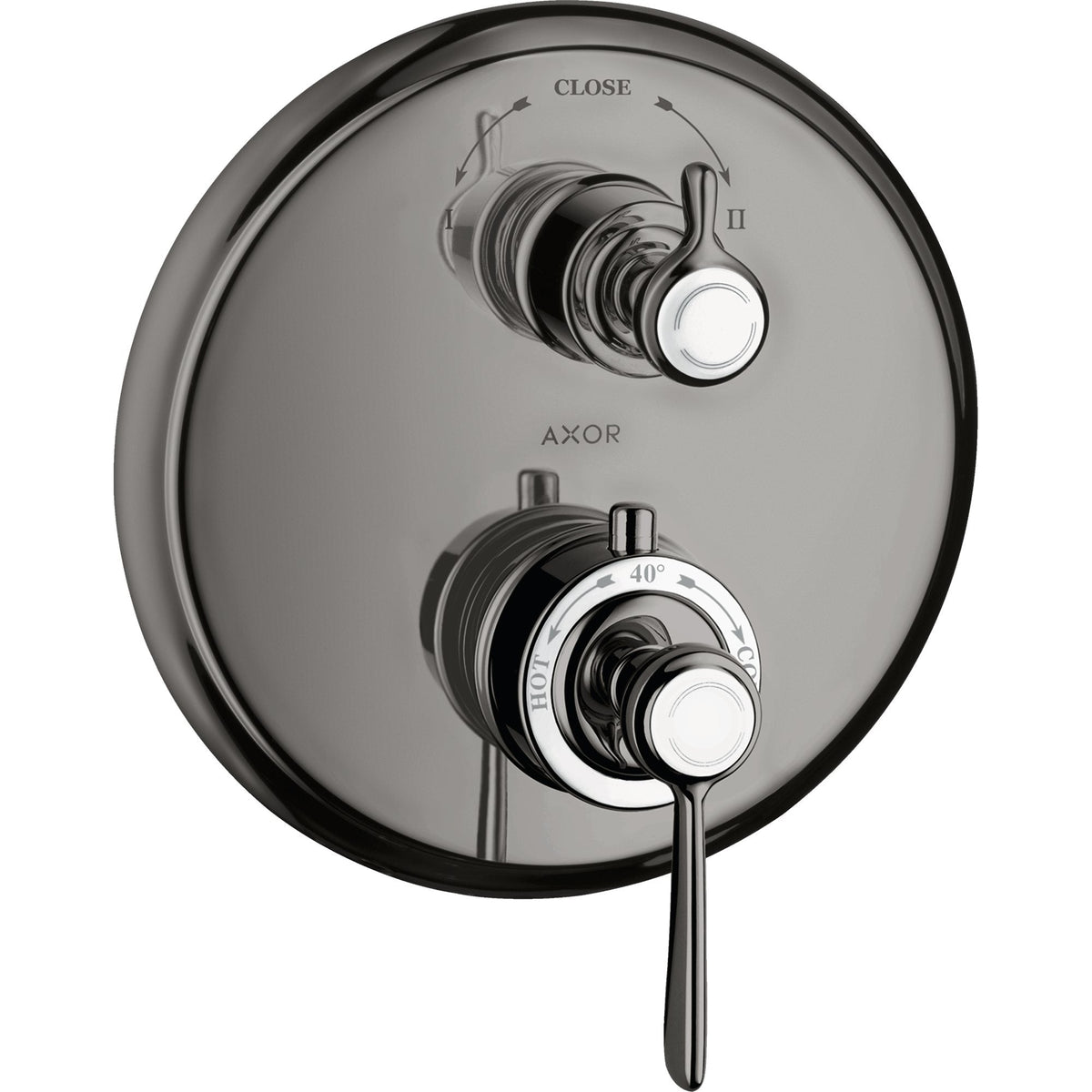 AXOR-Montreux-Thermostat-for-concealed-installation-with-lever-landle-and-shut-off-diverter-valve-Polished-Black-Chrome-16821330
