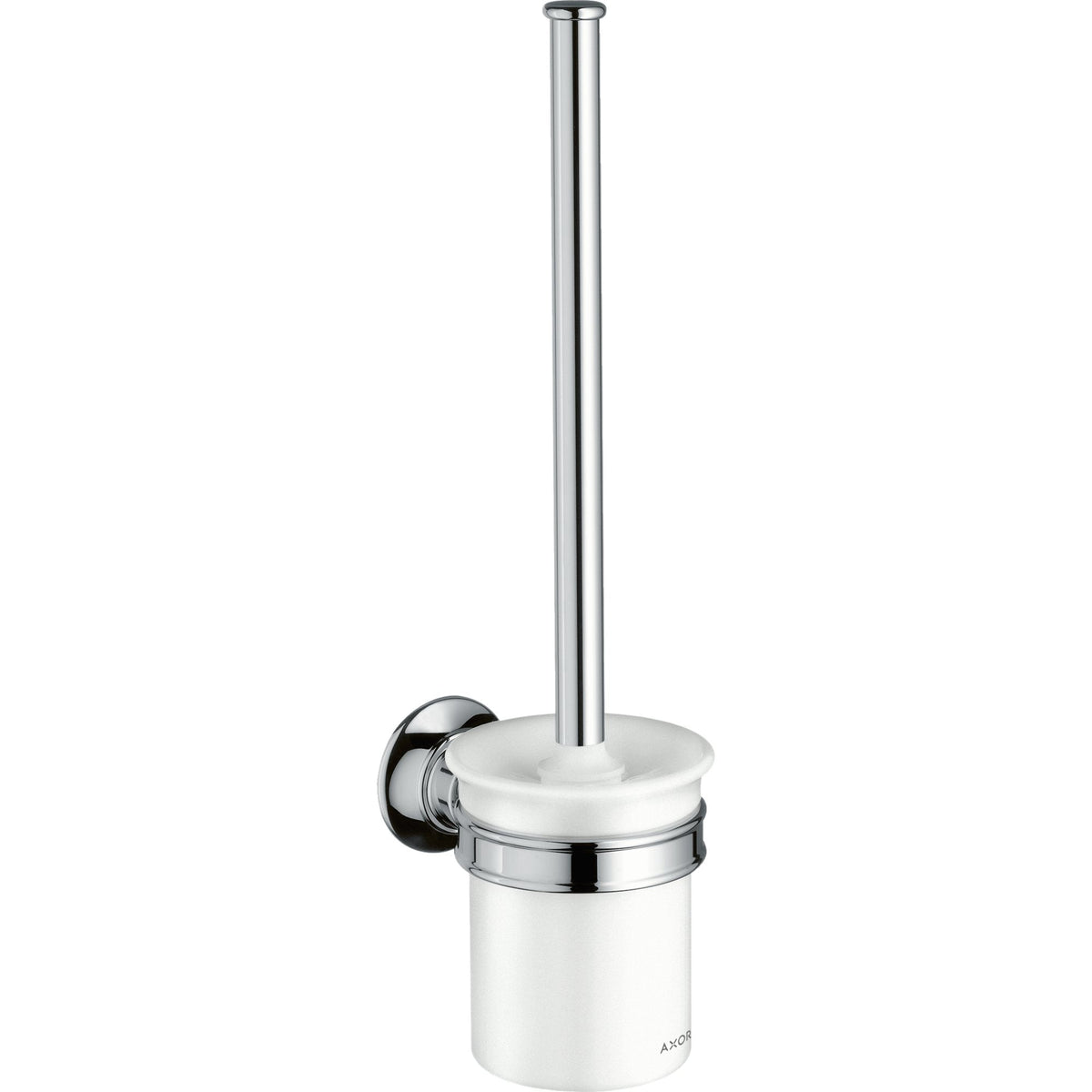 AXOR-Montreux-Toilet-brush-holder-wall-mounted-Chrome-42035000