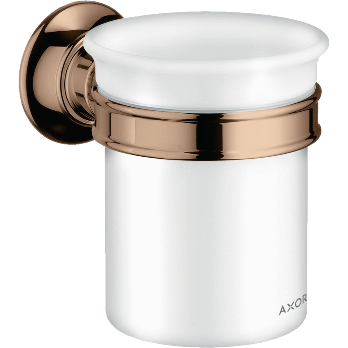 AXOR-Montreux-Toothbrush-tumbler-Polished-Red-Gold-42134300