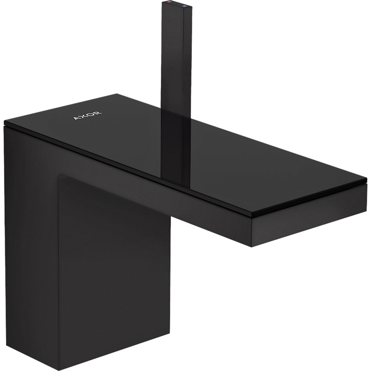 AXOR-MyEdition-Single-lever-basin-mixer-110-with-push-open-waste-set-Matt-Black-47030670