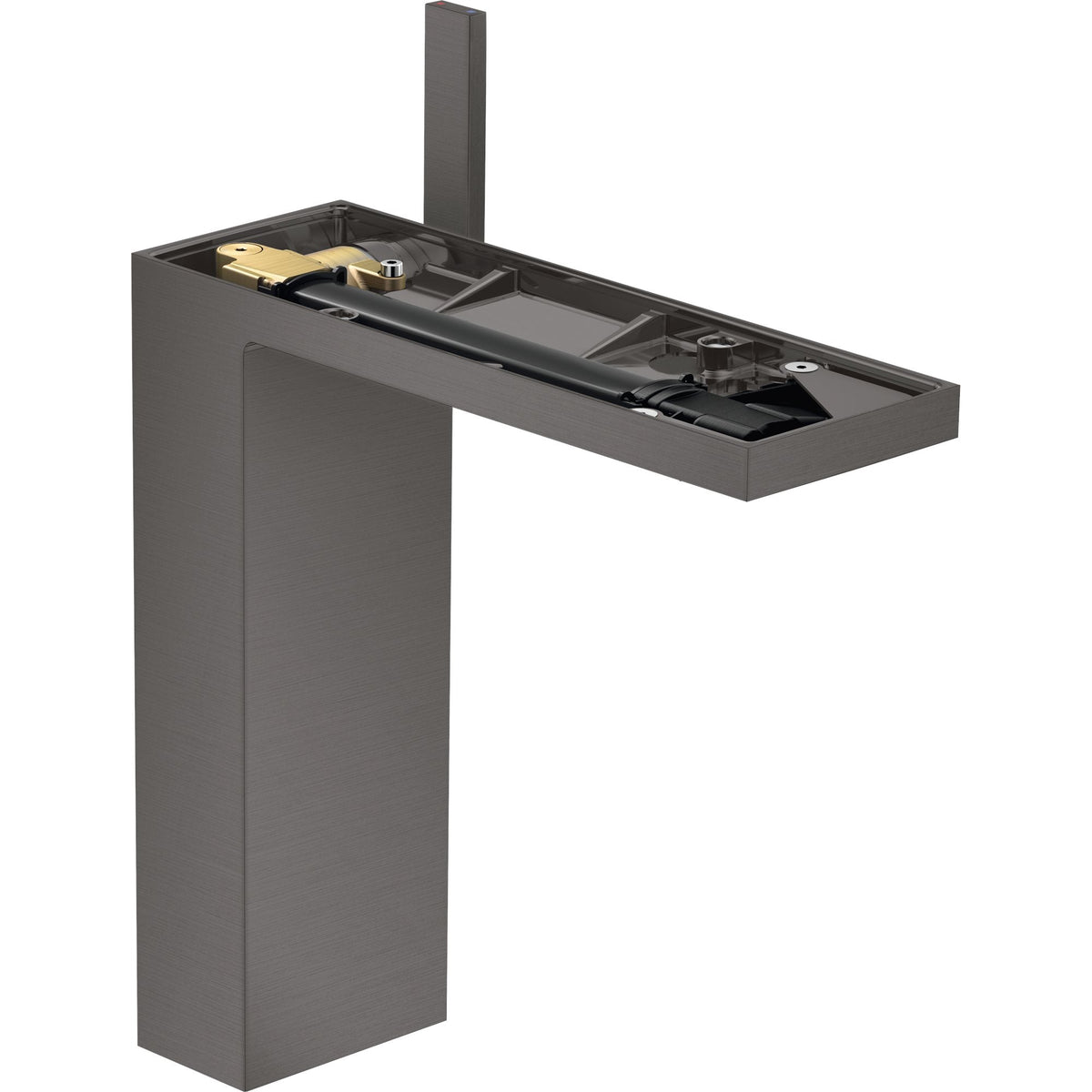 AXOR-MyEdition-Single-lever-basin-mixer-230-for-wash-bowls-with-push-open-waste-set-without-plate-Brushed-Black-Chrome-47022340