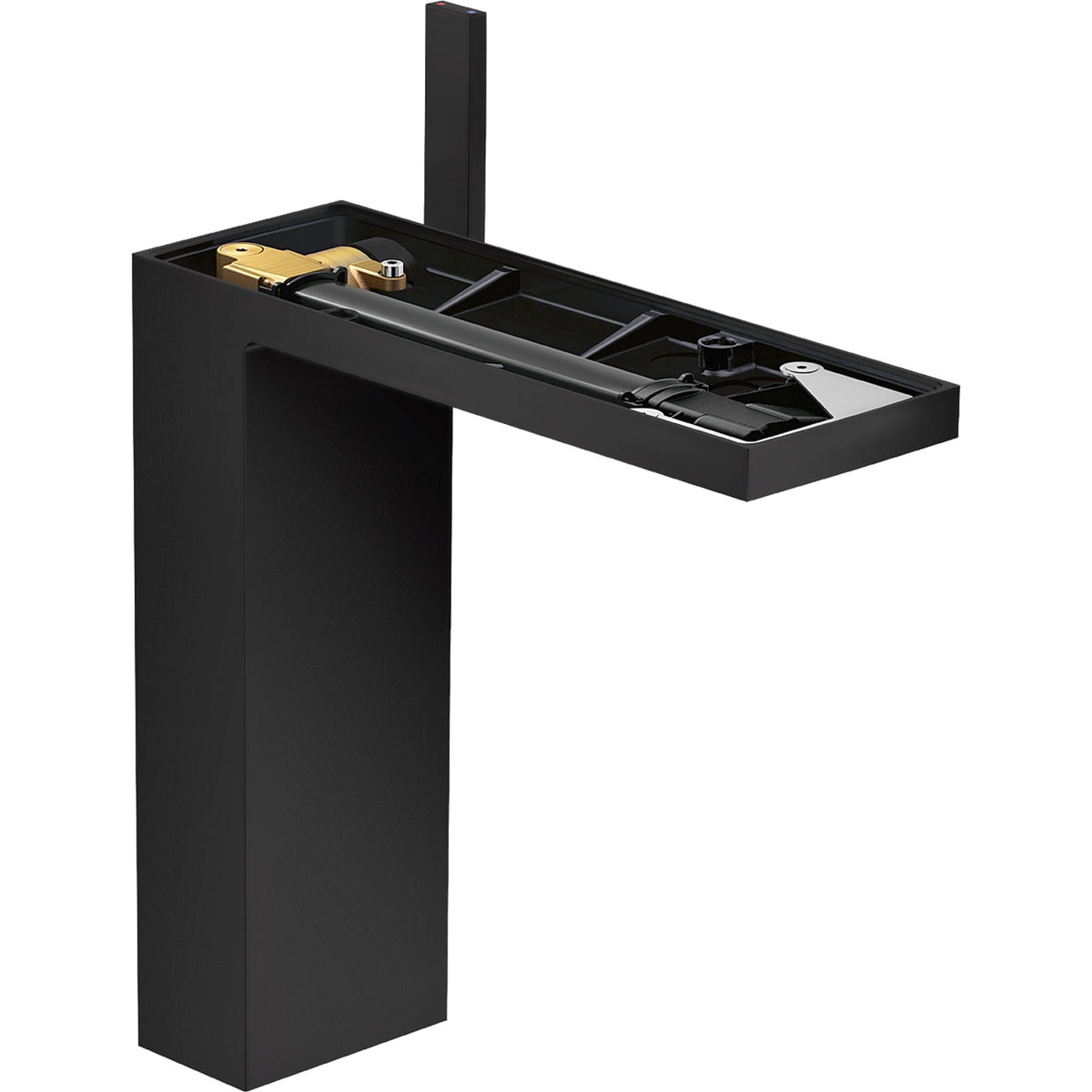 AXOR-MyEdition-Single-lever-basin-mixer-230-for-wash-bowls-with-push-open-waste-set-without-plate-Matt-Black-47022670