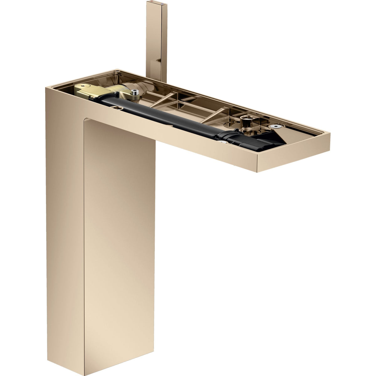 AXOR-MyEdition-Single-lever-basin-mixer-230-for-wash-bowls-with-push-open-waste-set-without-plate-Polished-Red-Gold-47022300