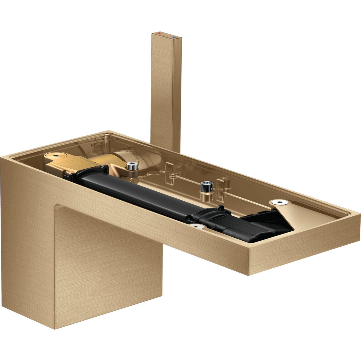 AXOR-MyEdition-Single-lever-basin-mixer-70-with-push-open-waste-set-without-plate-Brushed-Bronze-47012140
