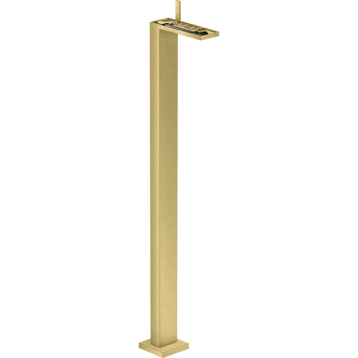 AXOR-MyEdition-Single-lever-basin-mixer-floor-standing-with-push-open-waste-set-without-plate-Brushed-Brass-47042950