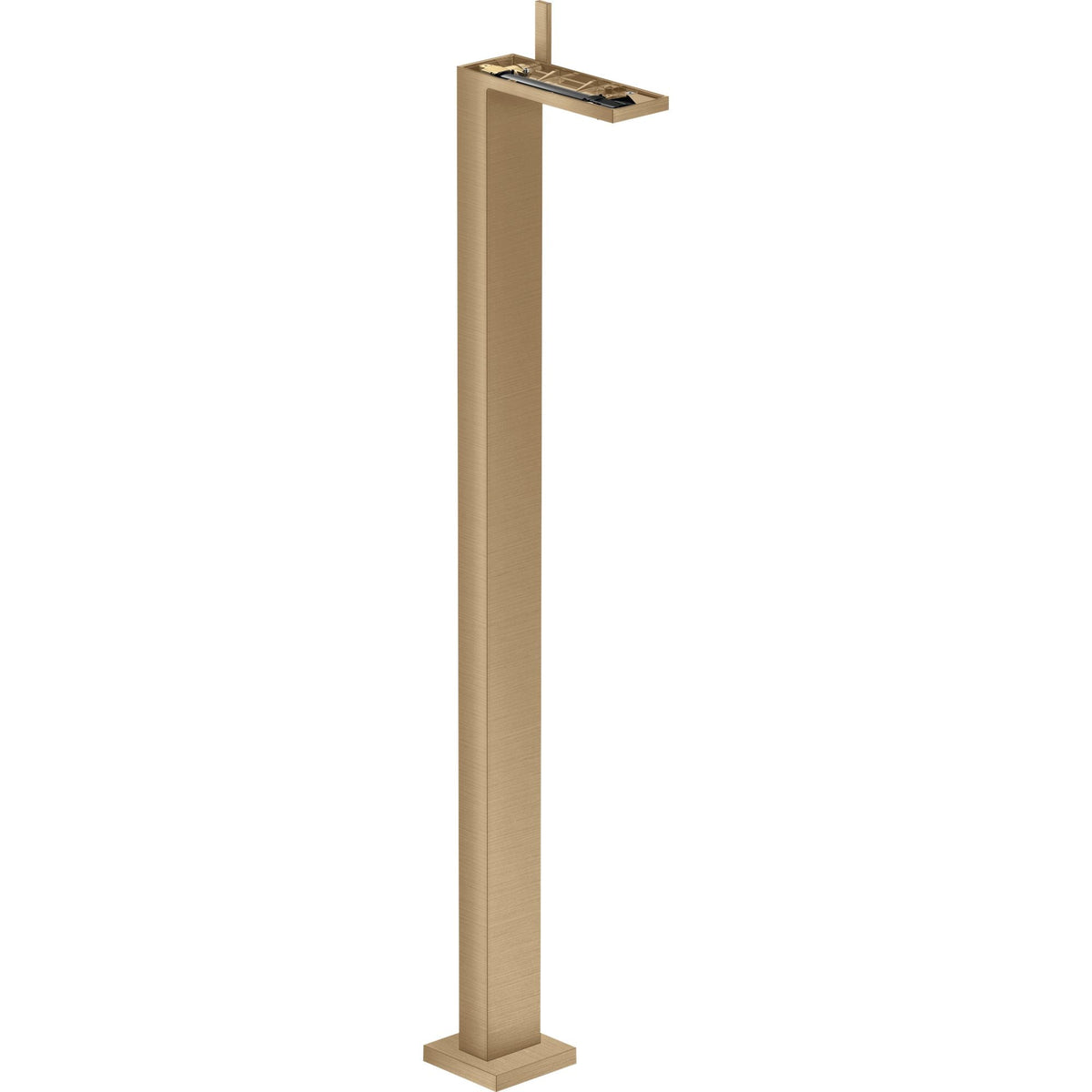 AXOR-MyEdition-Single-lever-basin-mixer-floor-standing-with-push-open-waste-set-without-plate-Brushed-Bronze-47042140