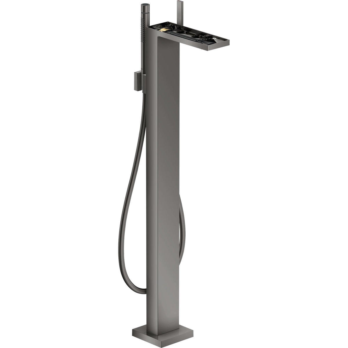 AXOR-MyEdition-Single-lever-bath-mixer-floor-standing-without-plate-Polished-Black-Chrome-47442330