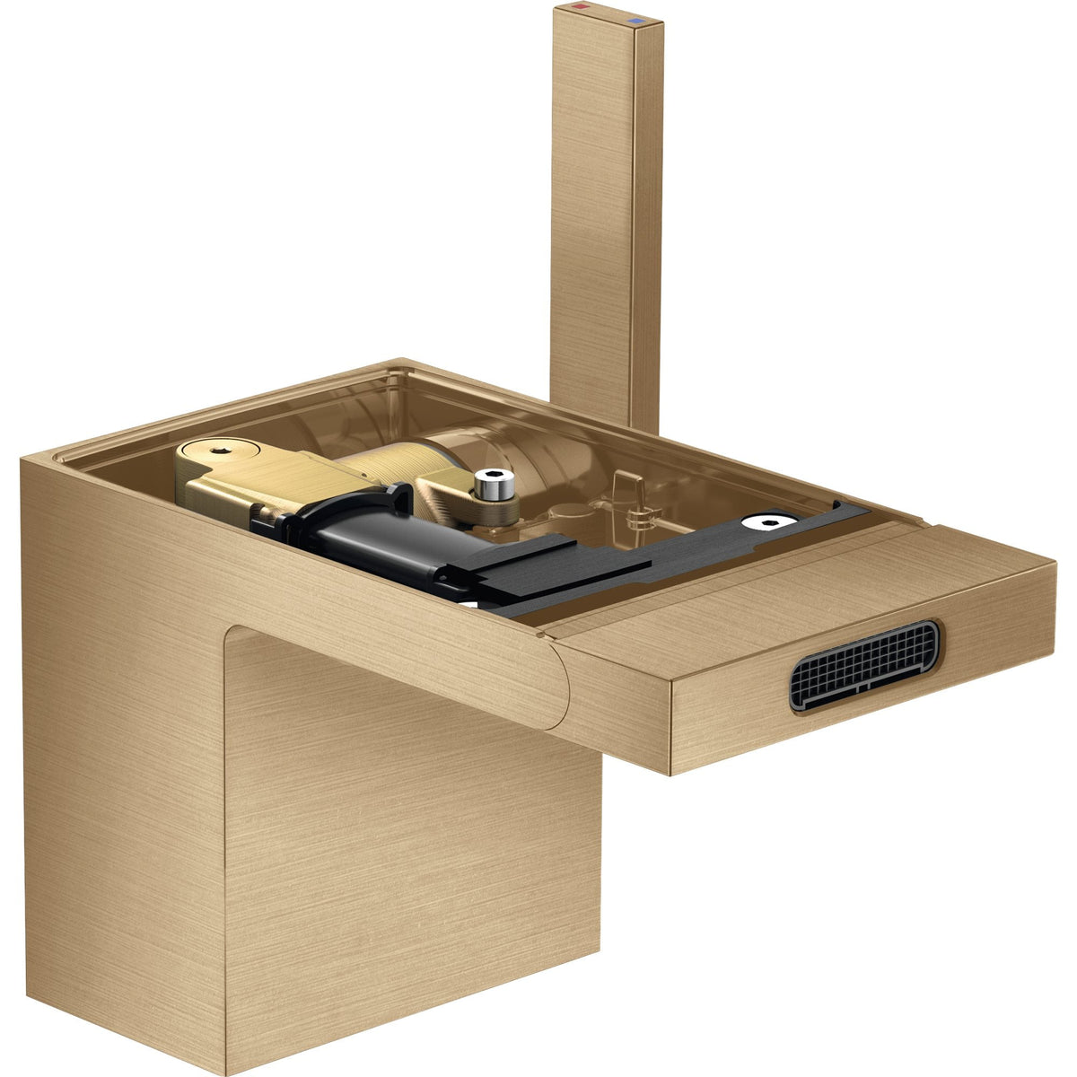 AXOR-MyEdition-Single-lever-bidet-mixer-with-push-open-waste-set-without-plate-Brushed-Bronze-47212140
