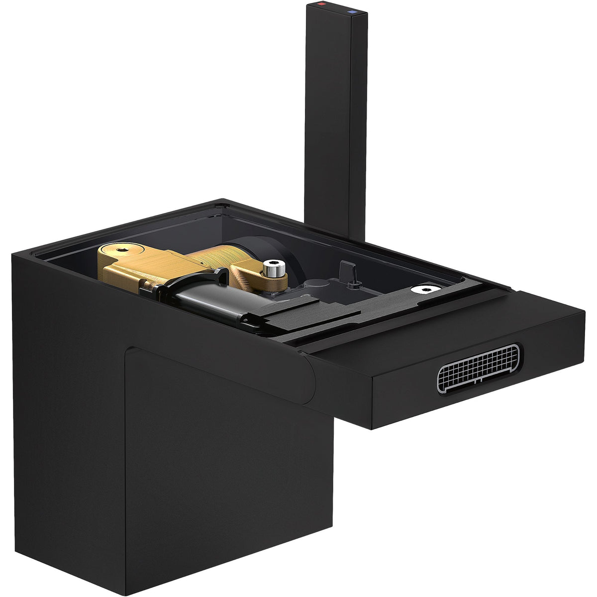 AXOR-MyEdition-Single-lever-bidet-mixer-with-push-open-waste-set-without-plate-Matt-Black-47212670