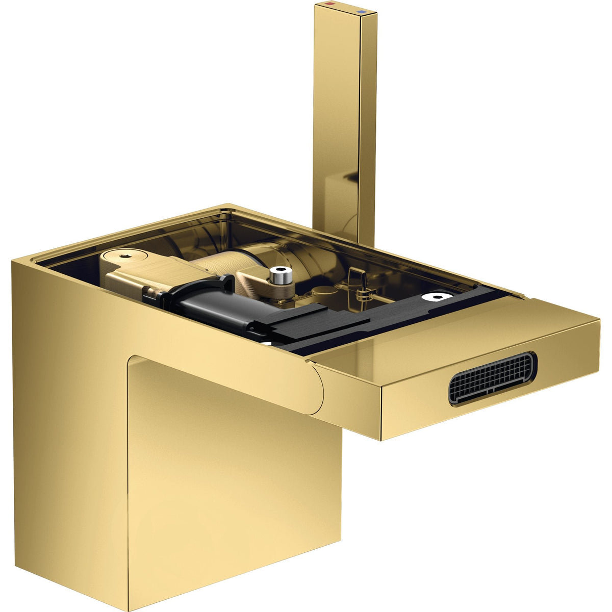 AXOR-MyEdition-Single-lever-bidet-mixer-with-push-open-waste-set-without-plate-Polished-Gold-Optic-47212990