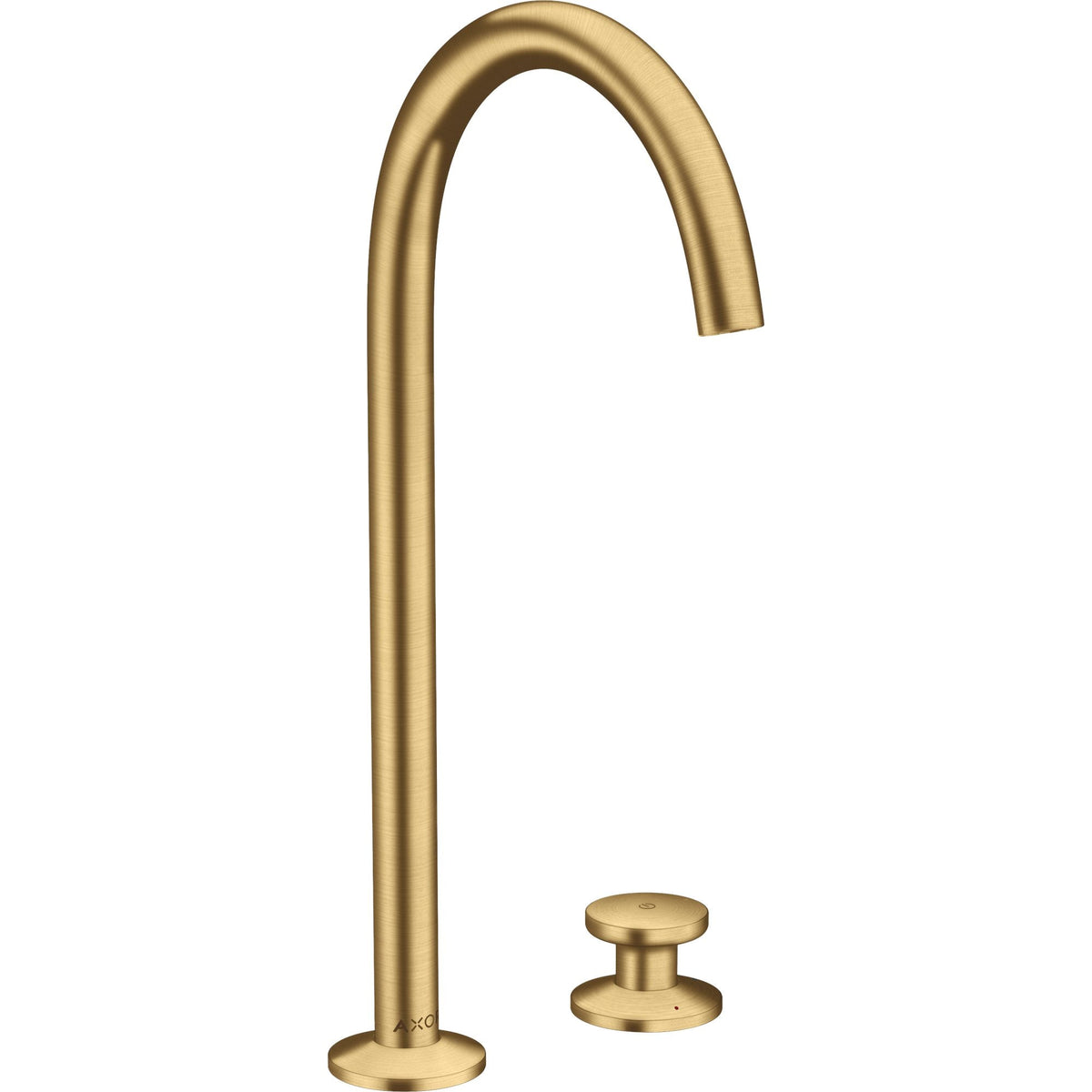 AXOR-One-2-hole-basin-mixer-Select-260-with-push-open-waste-set-Brushed-Gold-Optic-48060250