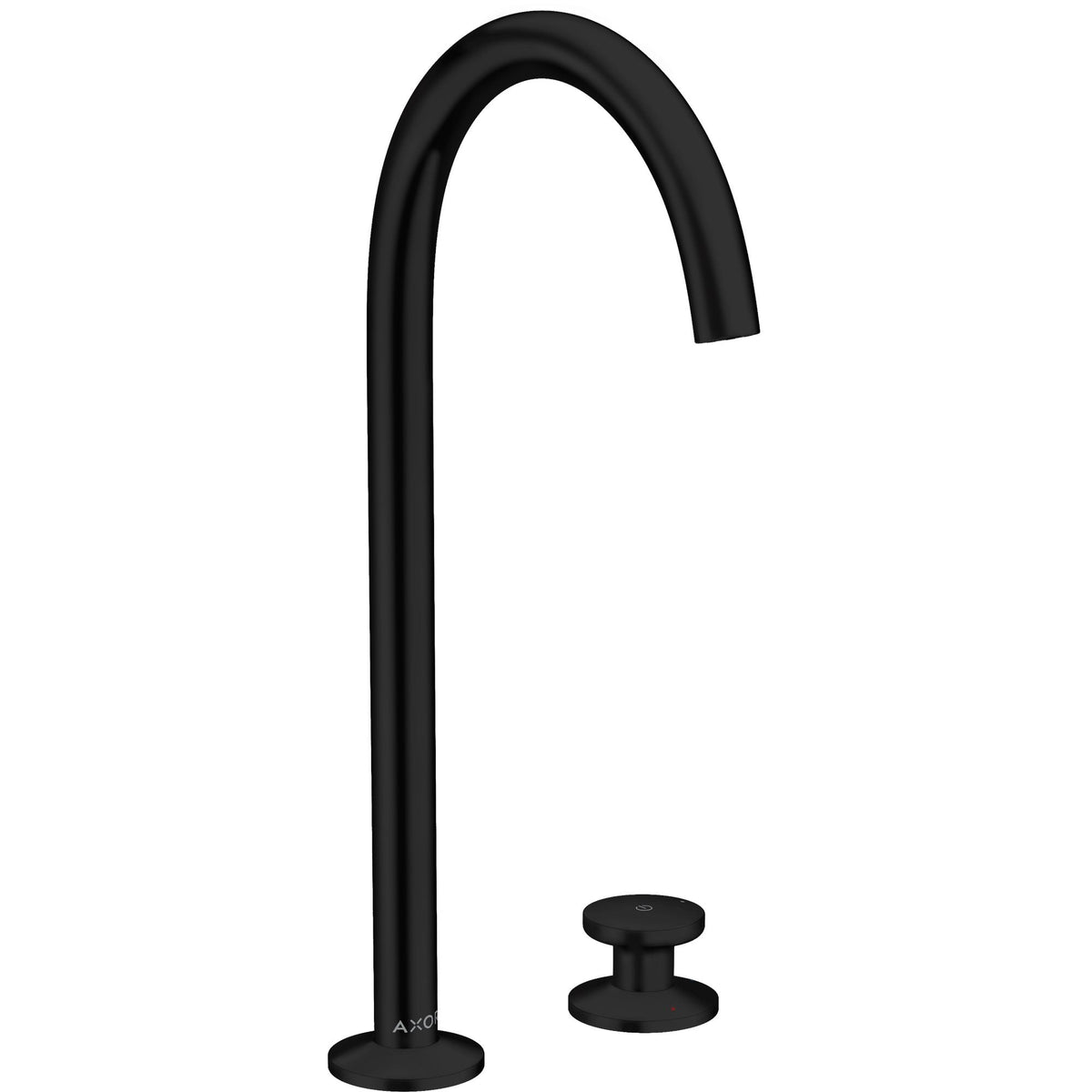 AXOR-One-2-hole-basin-mixer-Select-260-with-push-open-waste-set-Matt-Black-48060670