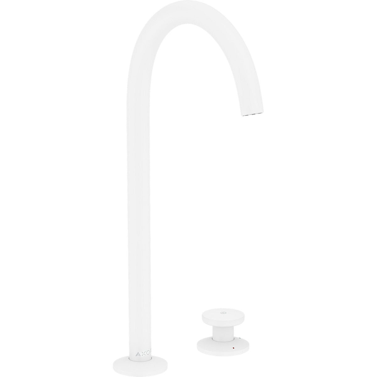 AXOR-One-2-hole-basin-mixer-Select-260-with-push-open-waste-set-Matt-White-48060700
