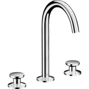 AXOR-One-3-hole-basin-mixer-Select-170-with-push-open-waste-set-Chrome-48070000