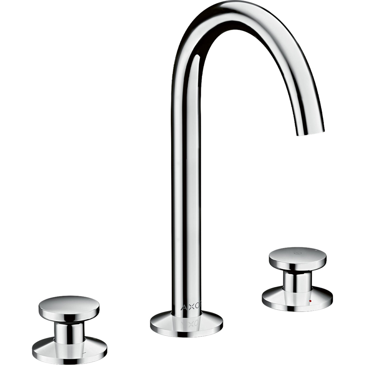 AXOR-One-3-hole-basin-mixer-Select-170-with-push-open-waste-set-Chrome-48070000