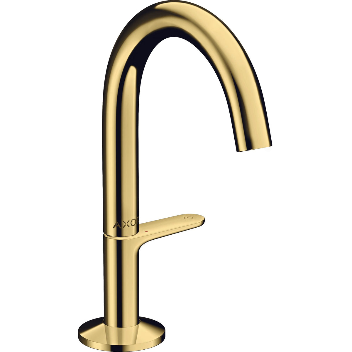AXOR-One-Basin-mixer-Select-140-with-push-open-waste-set-Polished-Gold-Optic-48010990