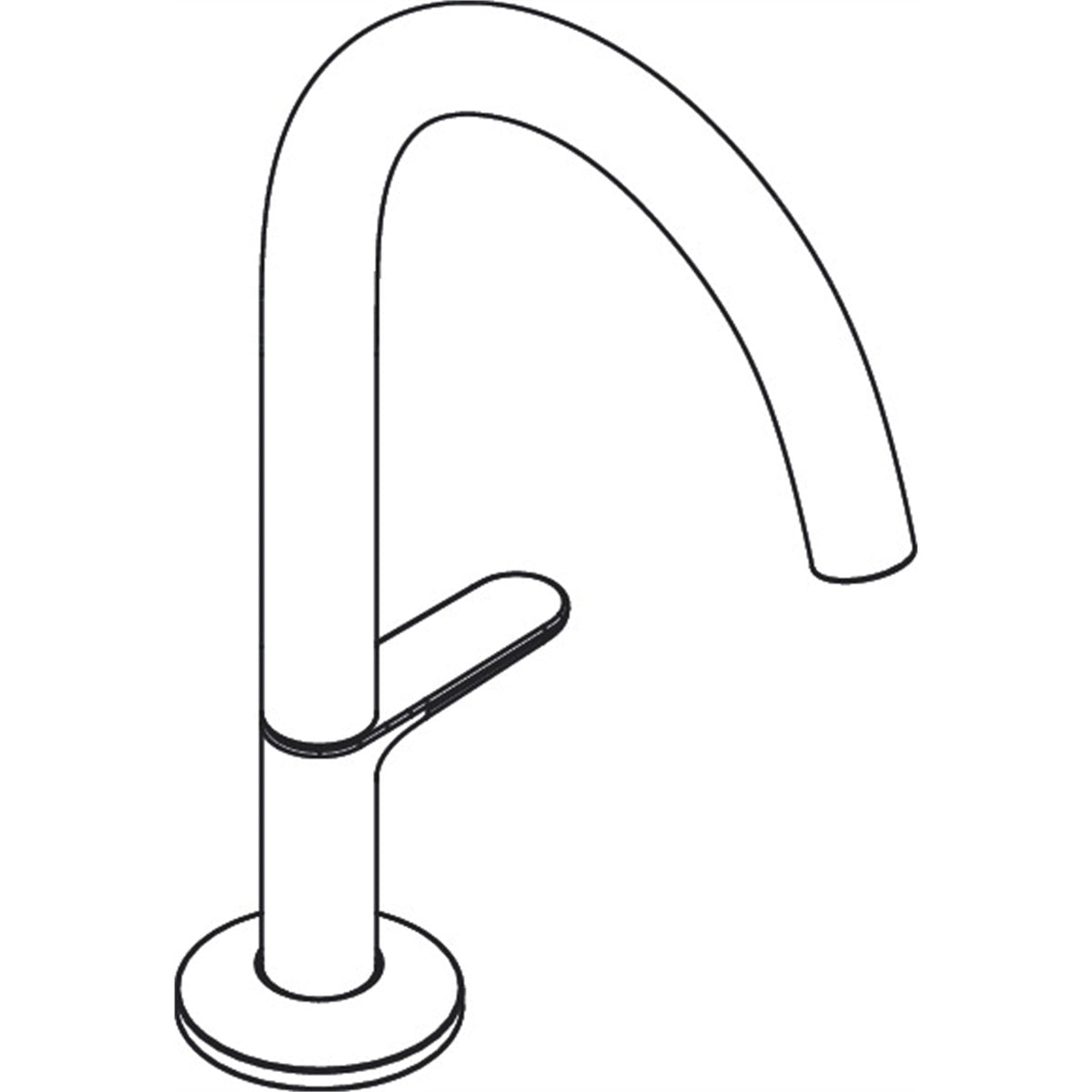 AXOR-One-Basin-mixer-Select-170-with-push-open-waste-set-48020-technical-03