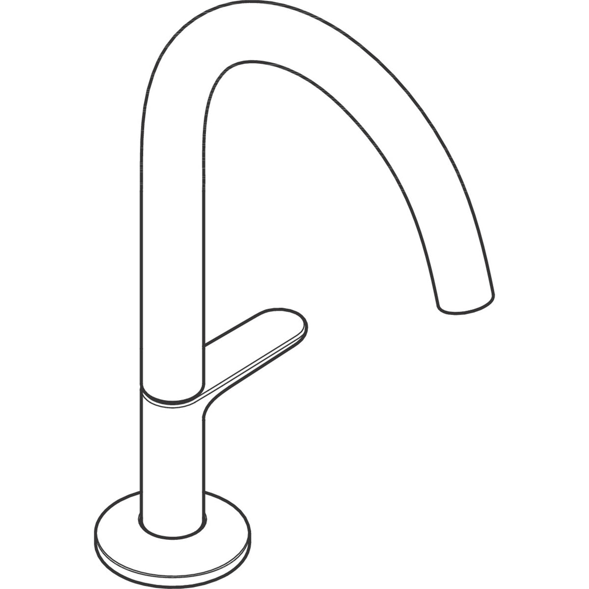 AXOR-One-Basin-mixer-Select-170-with-push-open-waste-set-48020-technical-04