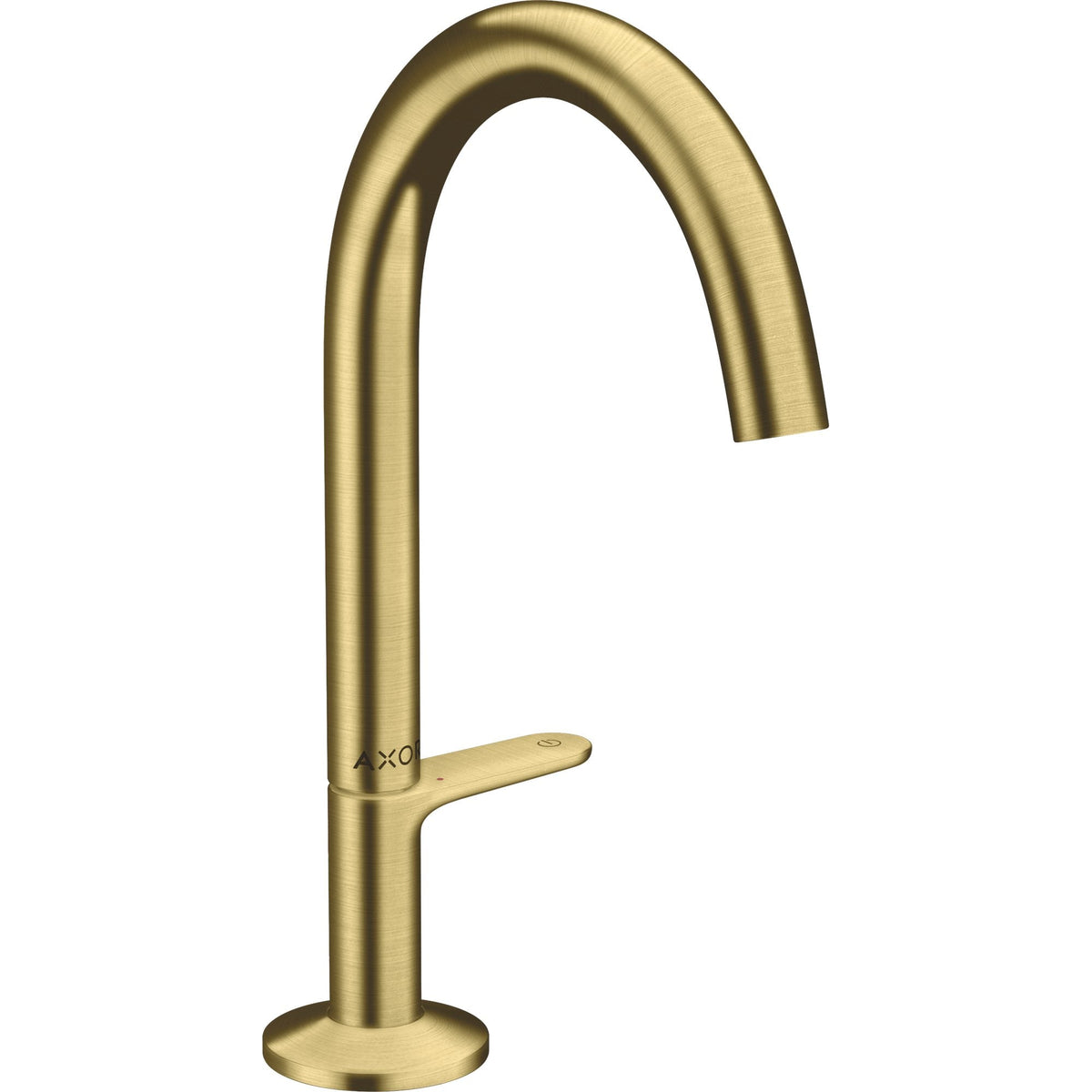 AXOR-One-Basin-mixer-Select-170-with-push-open-waste-set-Brushed-Brass-48020950